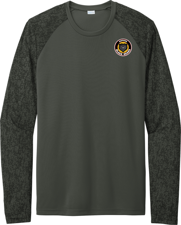 Dupage Black Bears Long Sleeve Digi Camo Tee