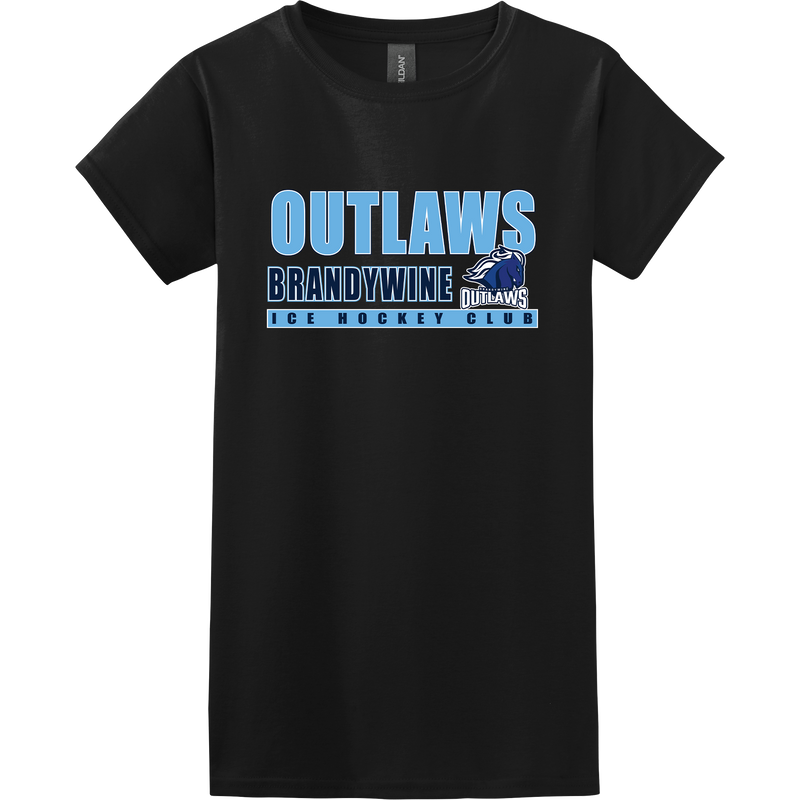 Brandywine Outlaws Softstyle Ladies' T-Shirt