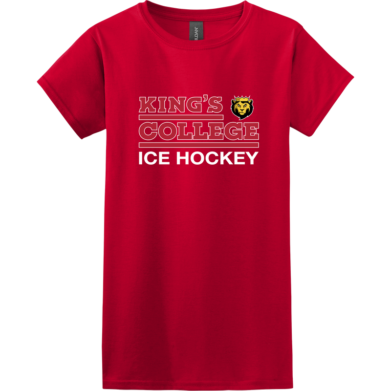 King's College Softstyle Ladies T-Shirt