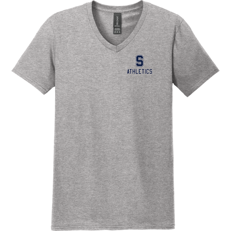 Midd South Athletics Softstyle V-Neck T-Shirt