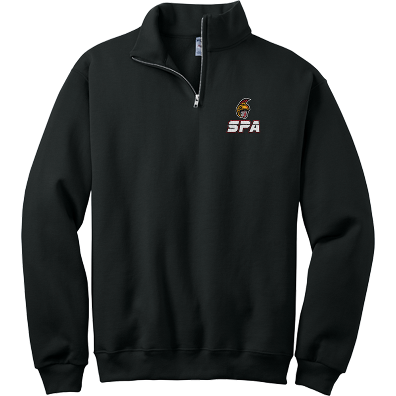 Seacoast Spartans NuBlend 1/4-Zip Cadet Collar Sweatshirt