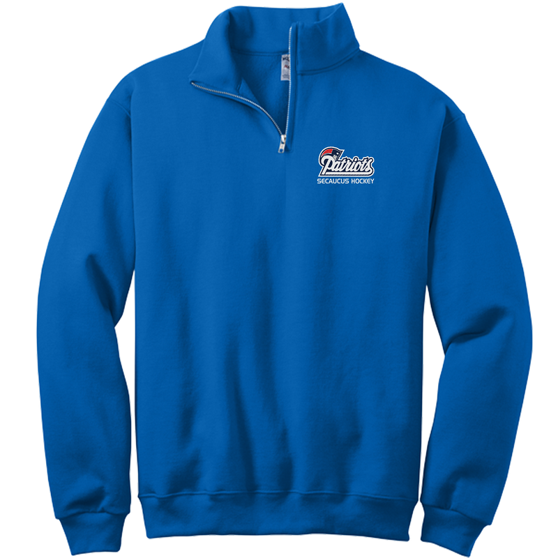 Secaucus Patriots NuBlend 1/4-Zip Cadet Collar Sweatshirt