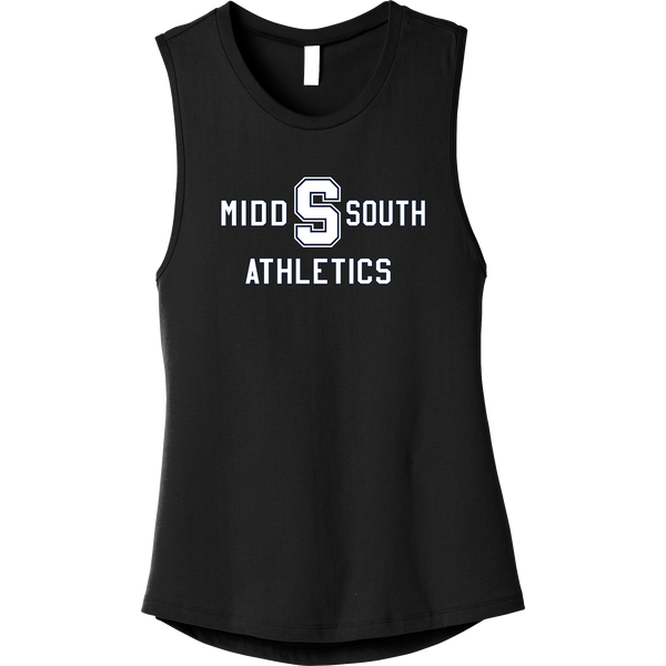 Midd South Athletics Womens Jersey Muscle Tank