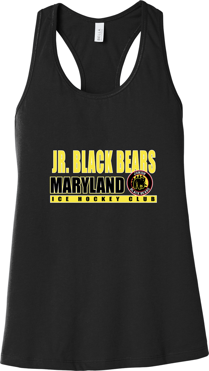 MD Jr. Black Bears Womens Jersey Racerback Tank