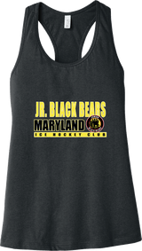 MD Jr. Black Bears Womens Jersey Racerback Tank