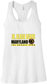 MD Jr. Black Bears Womens Jersey Racerback Tank