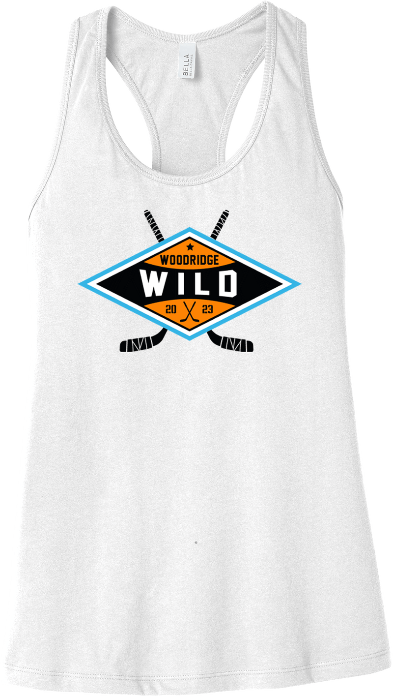 Woodridge Wild Womens Jersey Racerback Tank