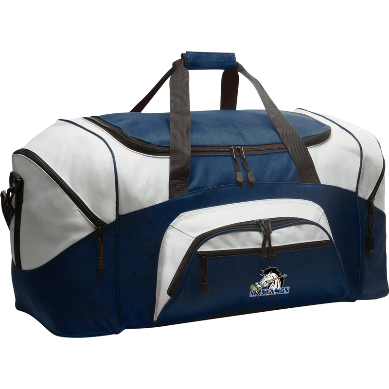 Mid-State Mustangs Standard Colorblock Sport Duffel