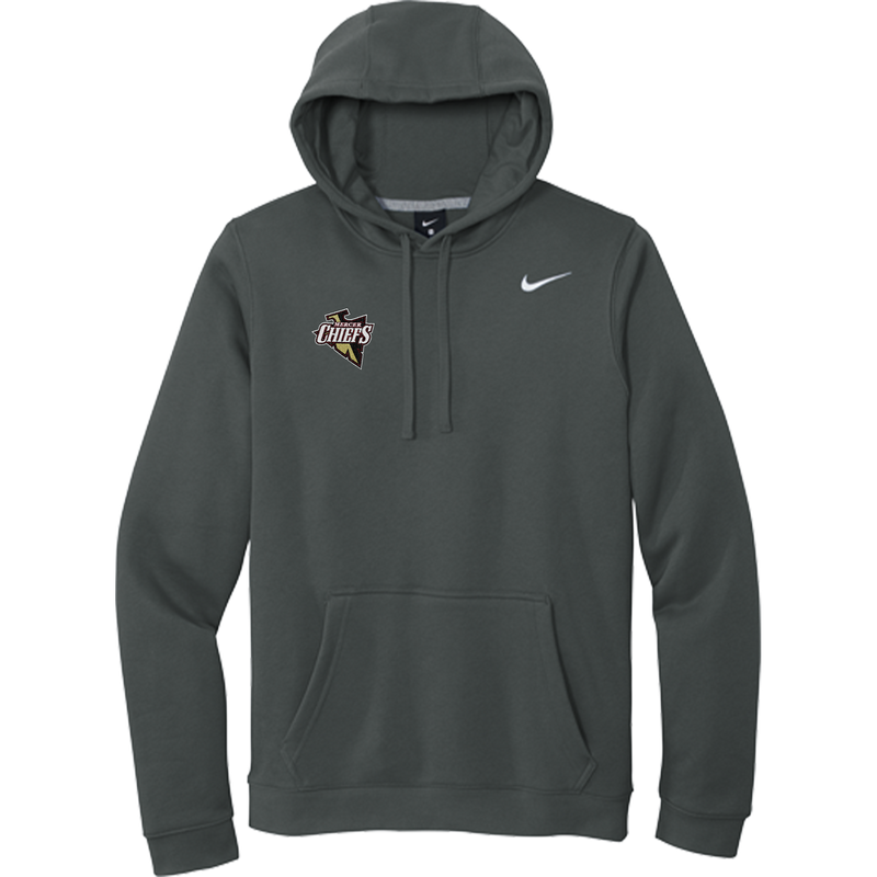 Mercer Chiefs Nike Club Fleece Pullover Hoodie