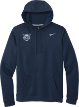 CT Bobcats Nike Club Fleece Pullover Hoodie