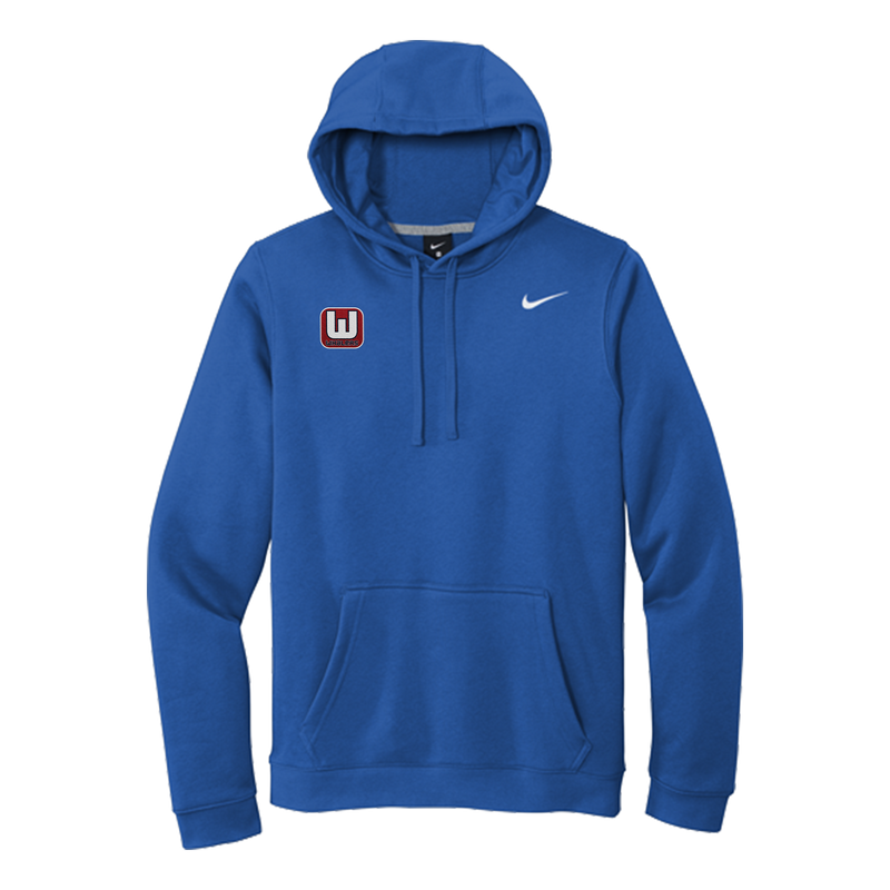 CT Whalers Tier 1 Nike Club Fleece Pullover Hoodie