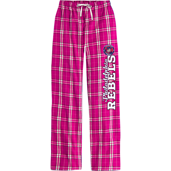 Philadelphia Rebels Women's Flannel Plaid Pant