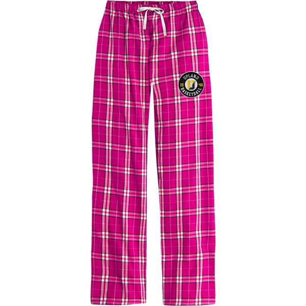 Upland Basketball Women's Flannel Plaid Pant