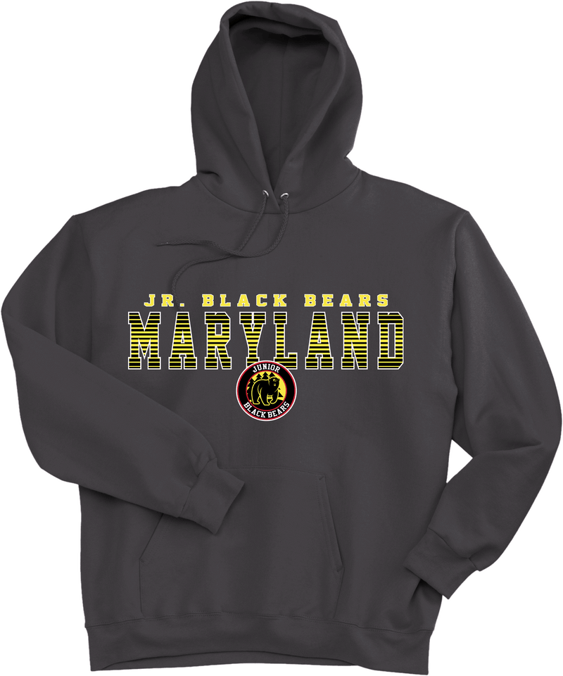 MD Jr. Black Bears Ultimate Cotton - Pullover Hooded Sweatshirt