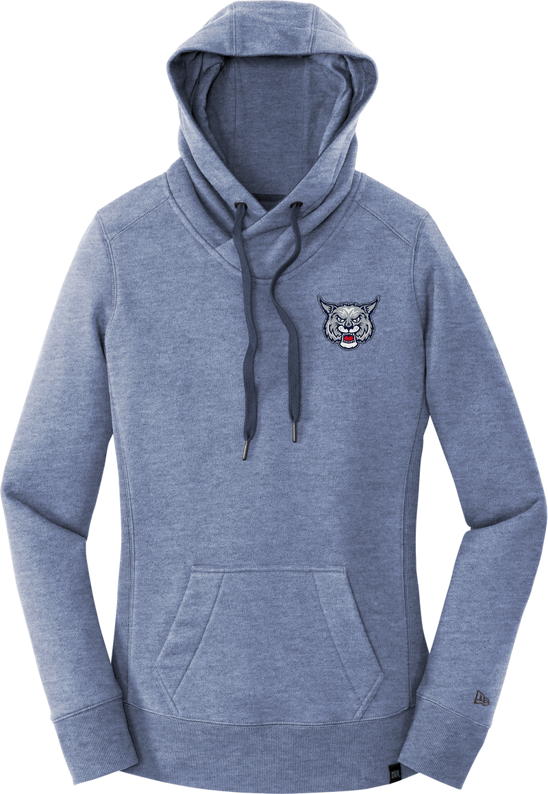 CT Bobcats New Era Ladies French Terry Pullover Hoodie