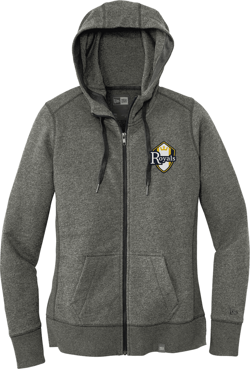 Royals Hockey Club New Era Ladies French Terry Full-Zip Hoodie