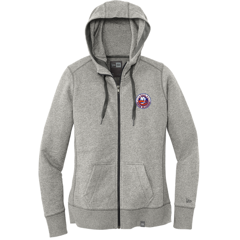 PAL Jr. Islanders New Era Ladies French Terry Full-Zip Hoodie