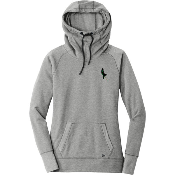 Wilmington Nighthawks Ladies Tri-Blend Fleece Pullover Hoodie