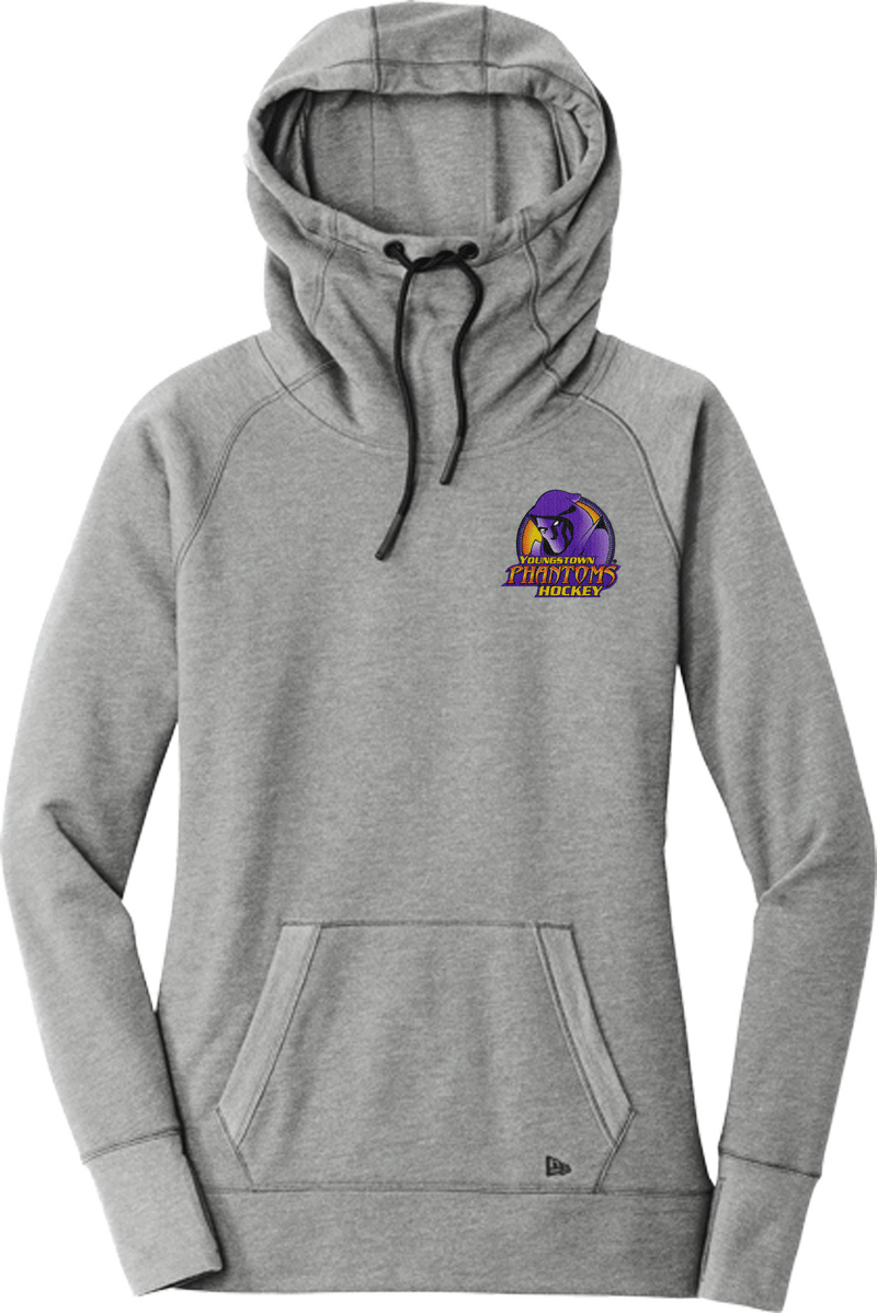 Youngstown Phantoms New Era Ladies Tri-Blend Fleece Pullover Hoodie