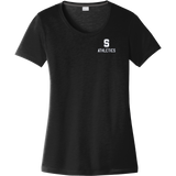 Midd South Athletics Ladies PosiCharge Competitor Cotton Touch Scoop Neck Tee