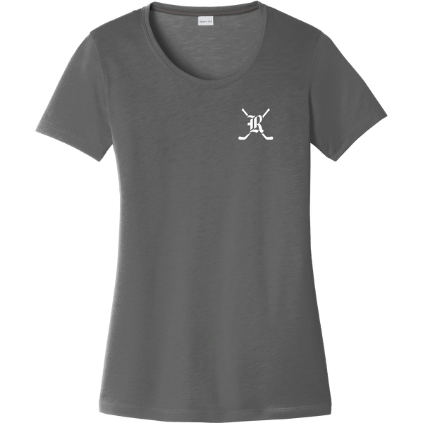 Randolph Middle School Ladies PosiCharge Competitor Cotton Touch Scoop Neck Tee