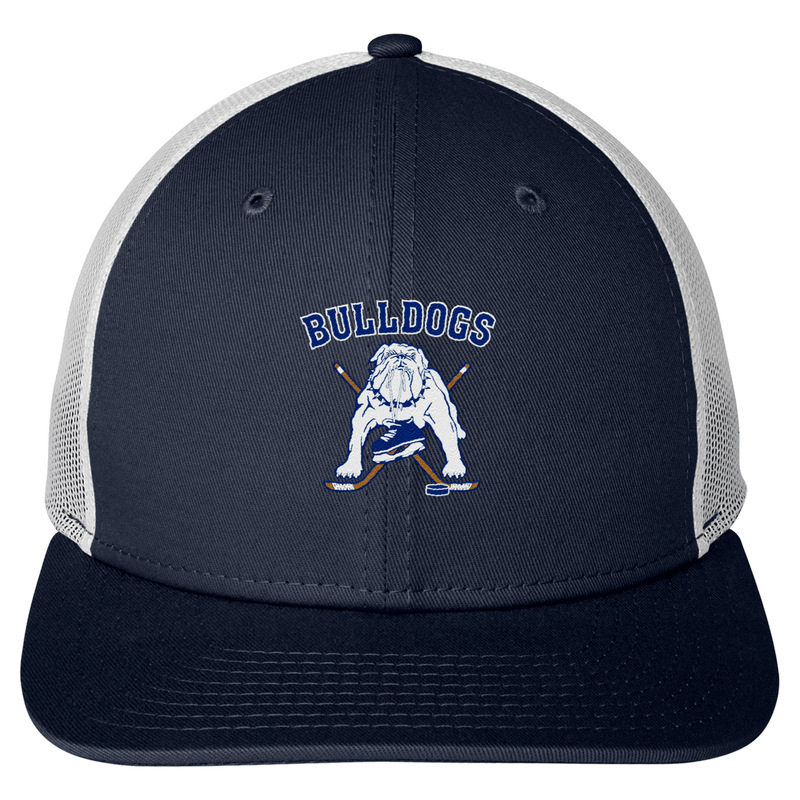 Chicago Bulldogs New Era Snapback Low Profile Trucker Cap