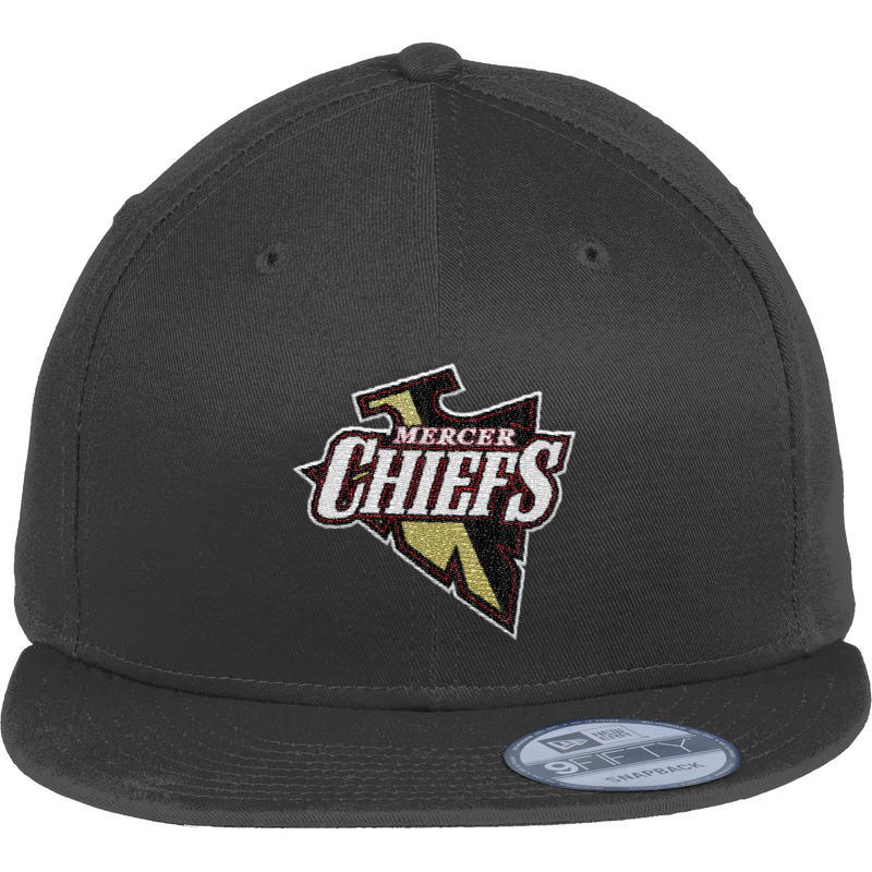 Mercer Chiefs New Era Flat Bill Snapback Cap