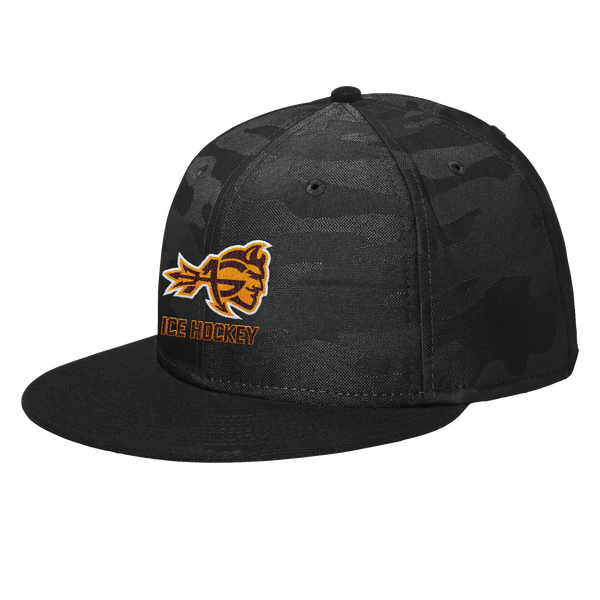 Avon Grove New Era Camo Flat Bill Snapback Cap