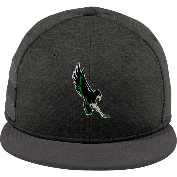 Wilmington Nighthawks New Era Shadow Heather Striped Flat Bill Snapback Cap