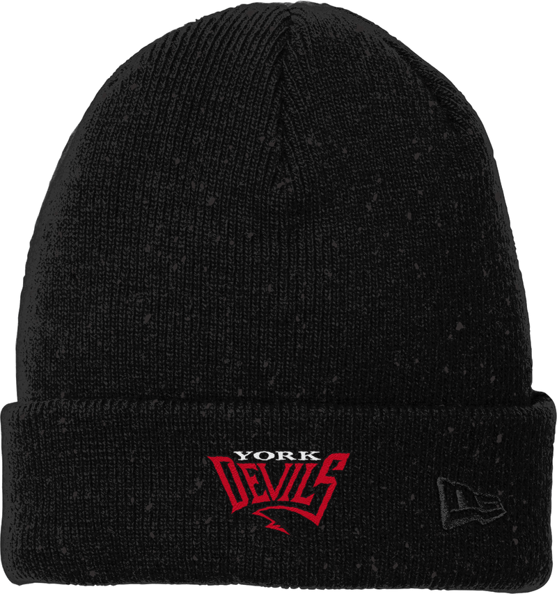 York Devils New Era Speckled Beanie