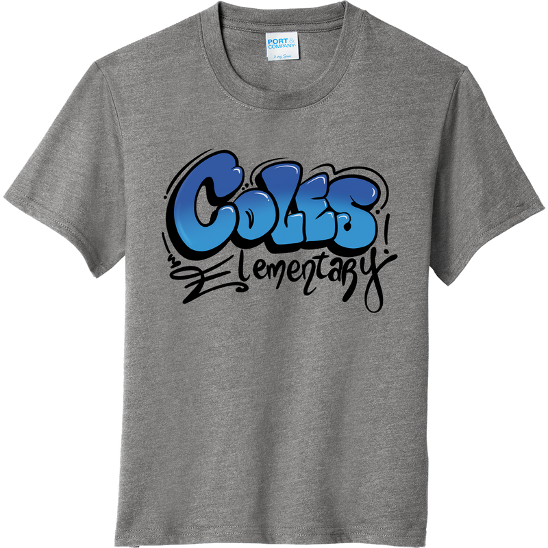 Coles Elementary Youth Fan Favorite Blend Tee