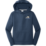 Mid-State Mustangs Youth Performance Fleece Pullover Hooded Sweatshirt