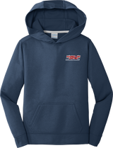 Mass Conn United Youth Performance Fleece Pullover Hooded Sweatshirt