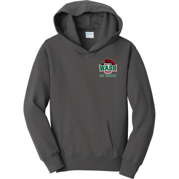 Wash U Youth Fan Favorite Fleece Pullover Hooded Sweatshirt