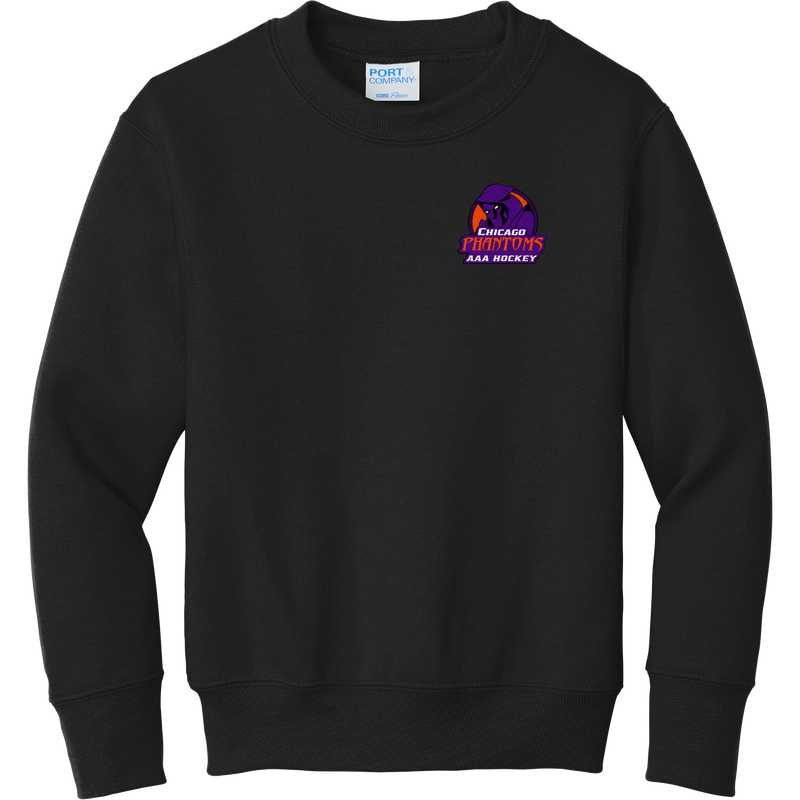 Chicago Phantoms Youth Core Fleece Crewneck Sweatshirt