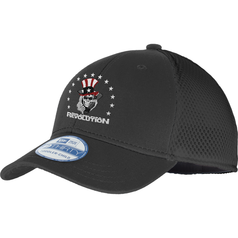 Phila Revolution New Era Youth Stretch Mesh Cap