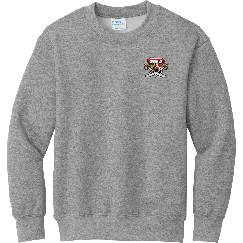 SOMD Sabres Youth Core Fleece Crewneck Sweatshirt