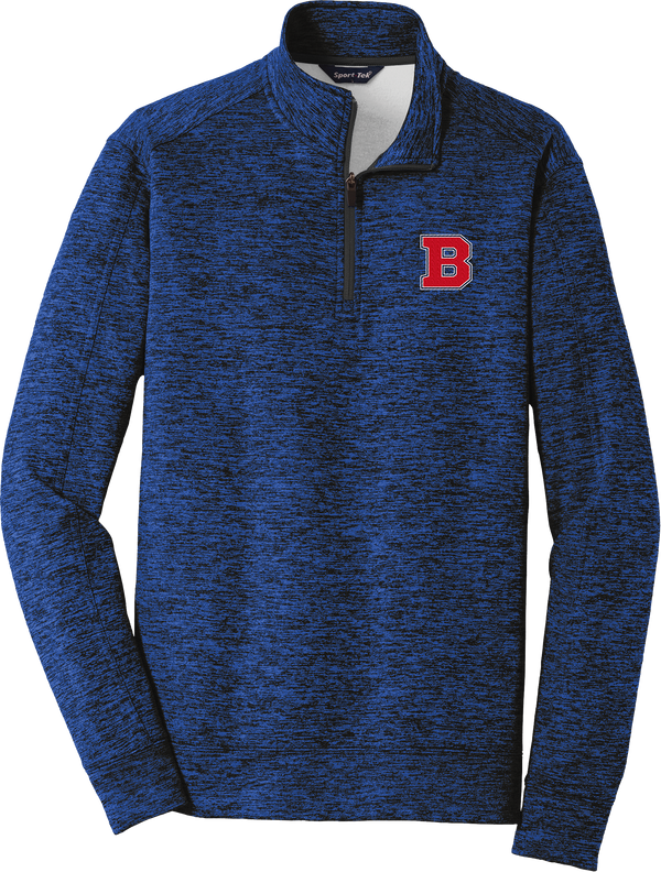 CT Bobcats PosiCharge Electric Heather Fleece 1/4-Zip Pullover