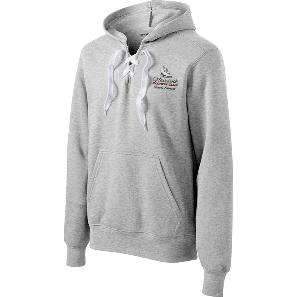 Navesink Figure Skating Lace Up Pullover Hooded Sweatshirt