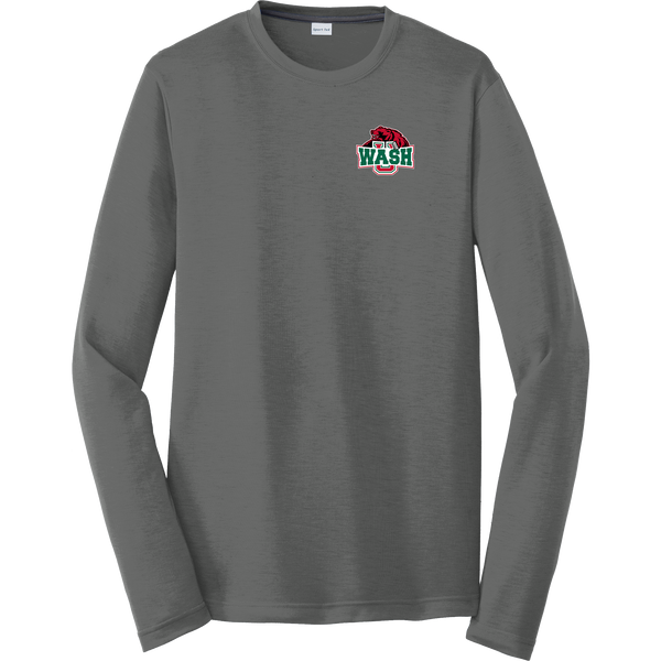 Wash U Long Sleeve PosiCharge Competitor Cotton Touch Tee