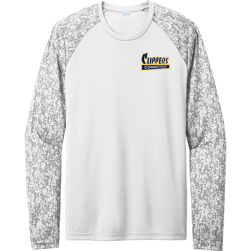 CT Clippers Long Sleeve Digi Camo Tee