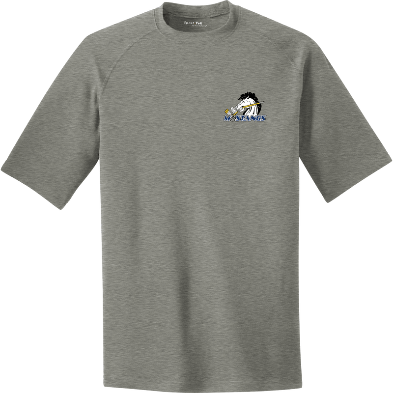 Mid-State Mustangs PosiCharge Tri-Blend Wicking Raglan Tee