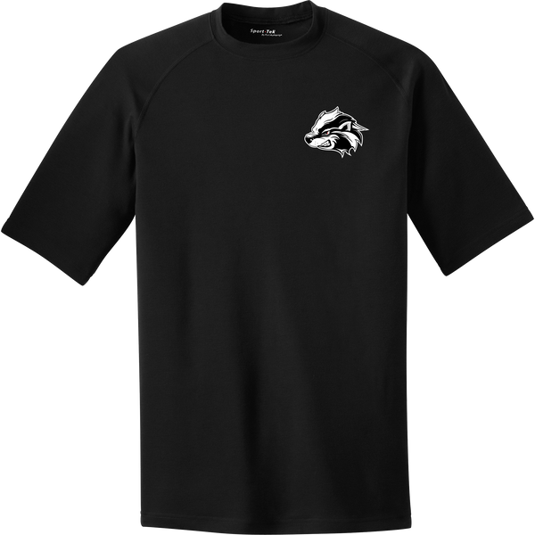 Allegheny Badgers PosiCharge Tri-Blend Wicking Raglan Tee