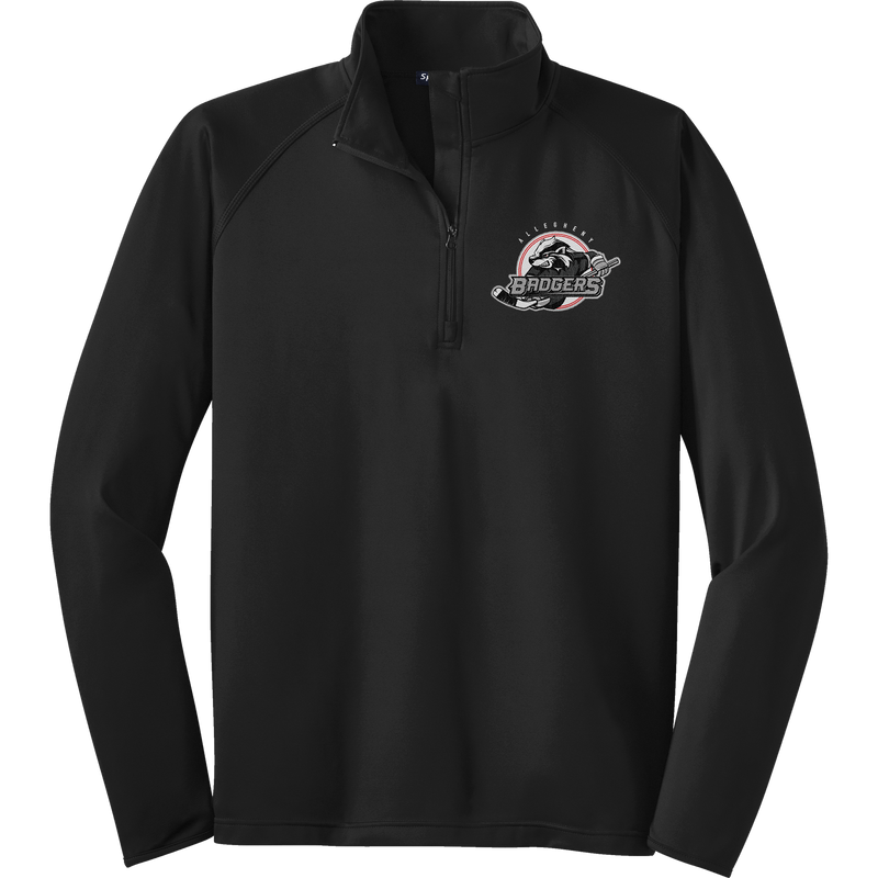 Allegheny Badgers Sport-Wick Stretch 1/4-Zip Pullover