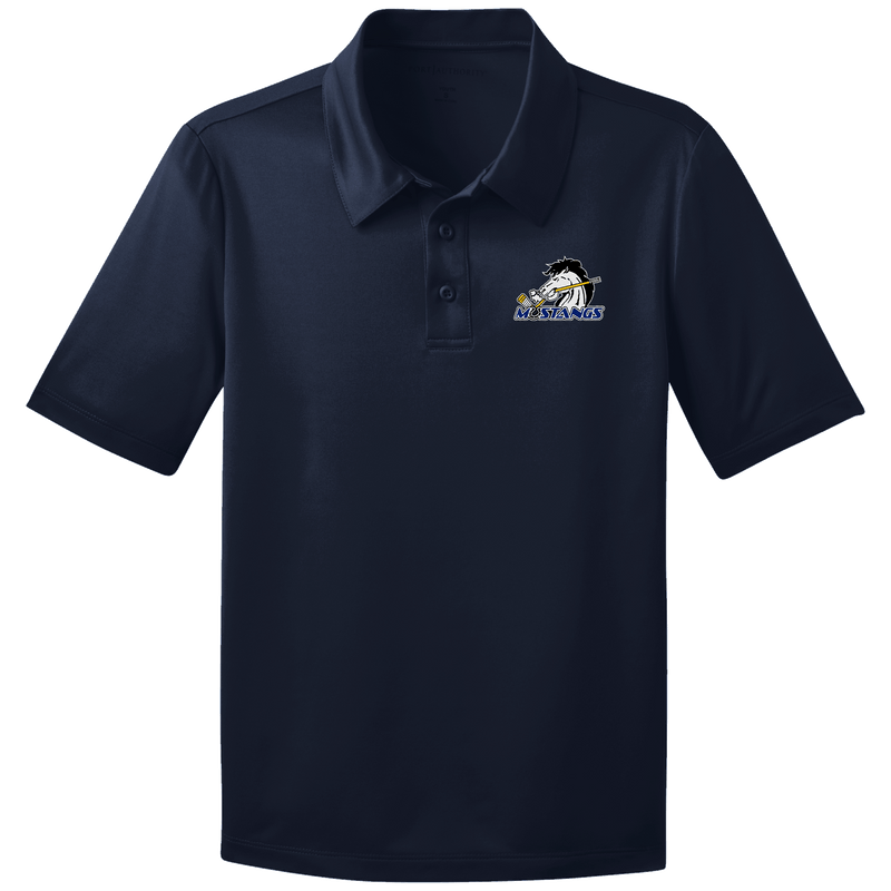 Mid-State Mustangs Youth Silk Touch Performance Polo