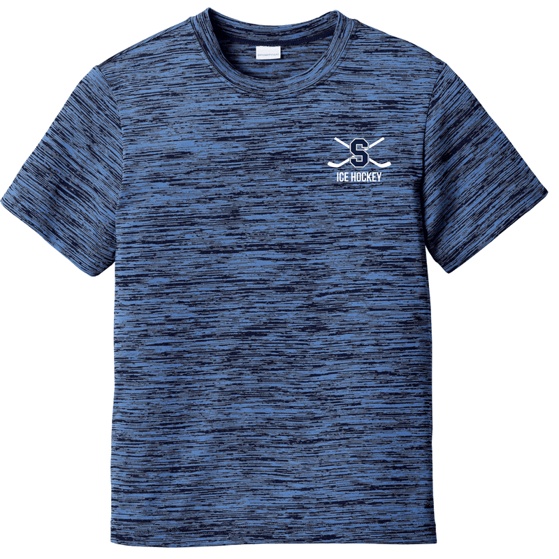 Midd South Hockey Youth PosiCharge Electric Heather Tee