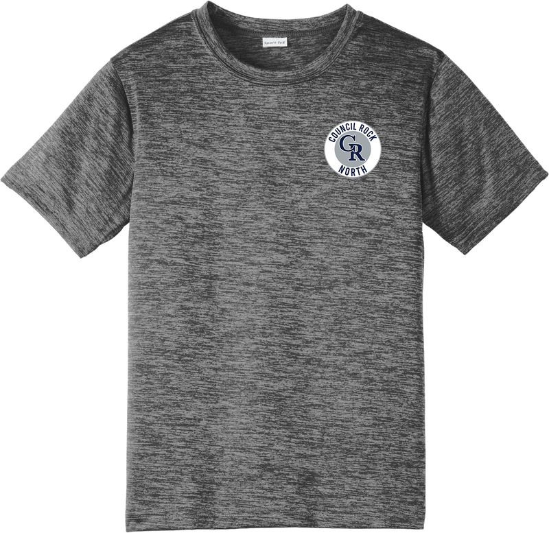 Council Rock North Youth PosiCharge Electric Heather Tee