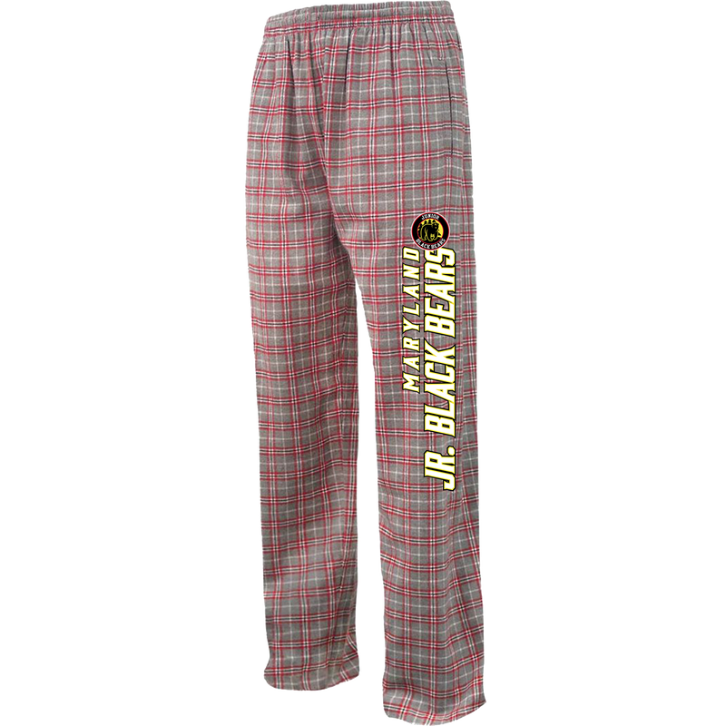 MD Jr. Black Bears Youth Flannel Pant